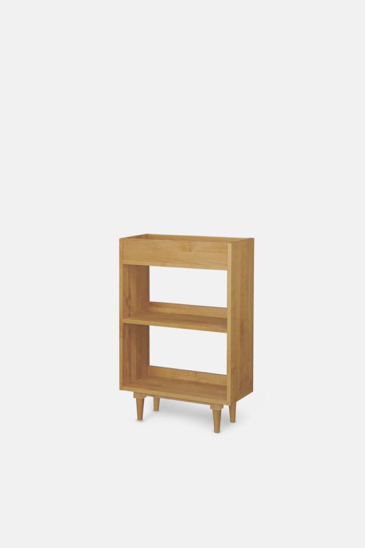 モモナチュラル　COMO SHELF S 棚　本棚
