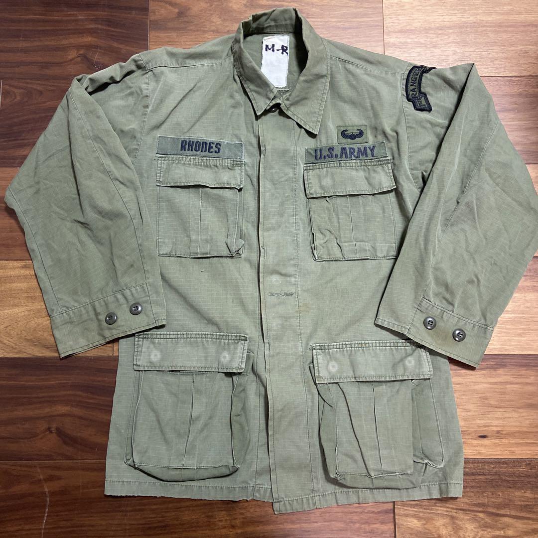 USARMYジャングルファティーグジャケット60s ミリタリージャケット 米軍