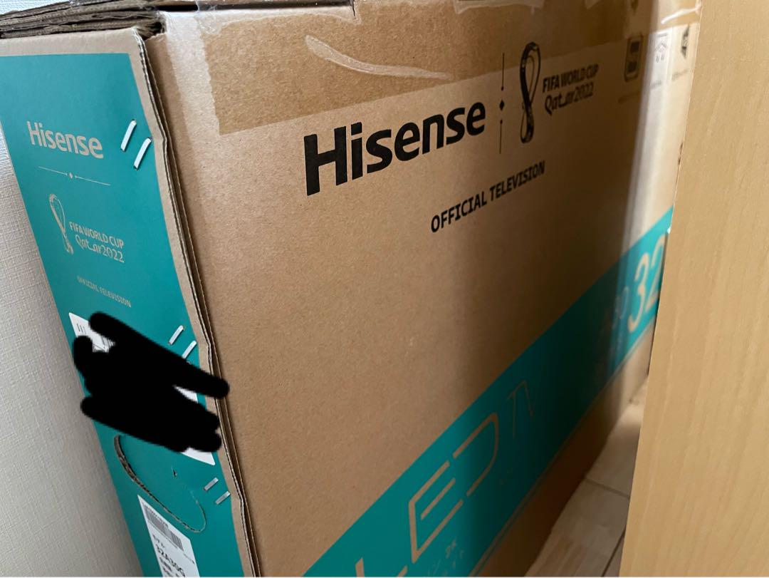 HISENSE液晶テレビ 32型 32A30G 新品　未使用　未開封　ハイセンス