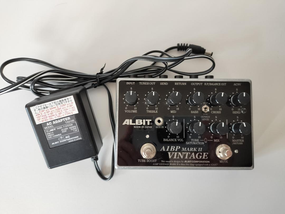 ALBIT A1BP VINTAGE MARKII （ベース用プリアンプ）