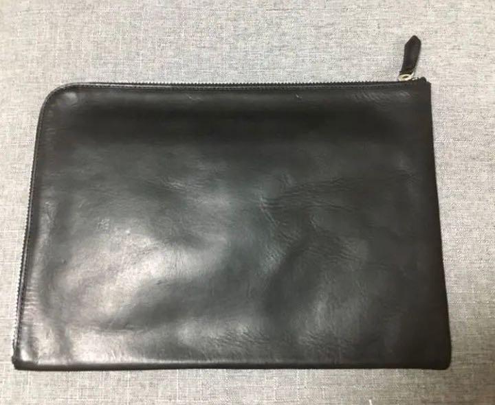 ユナイテッドアローズ ビジネス バッグ かばん クラッチ レザー 本革 革 定番