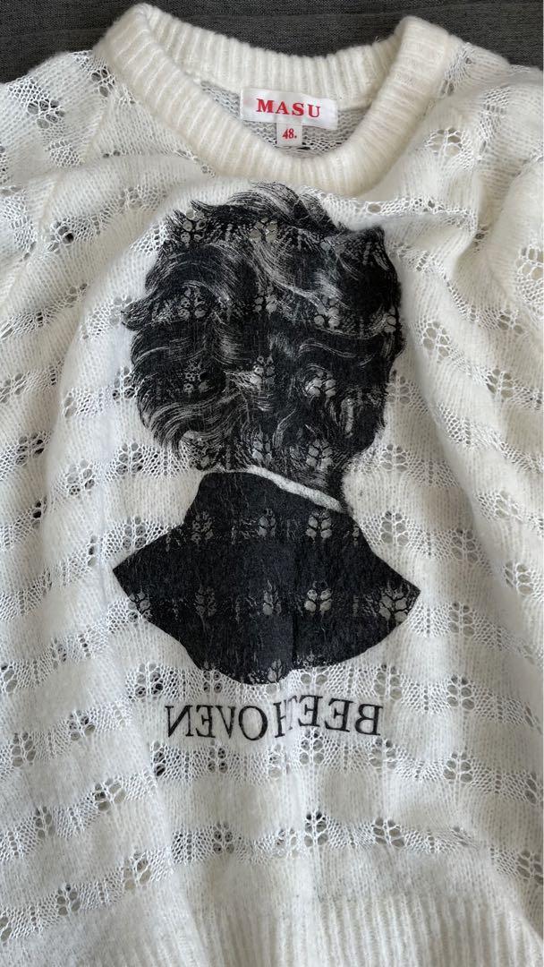 【完売品】MASU 22aw REVERSE BEETHOVEN SWEATER