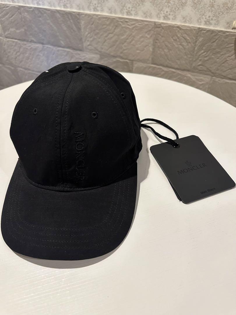 MONCLER モンクレール　新品タグ付きCap 黒