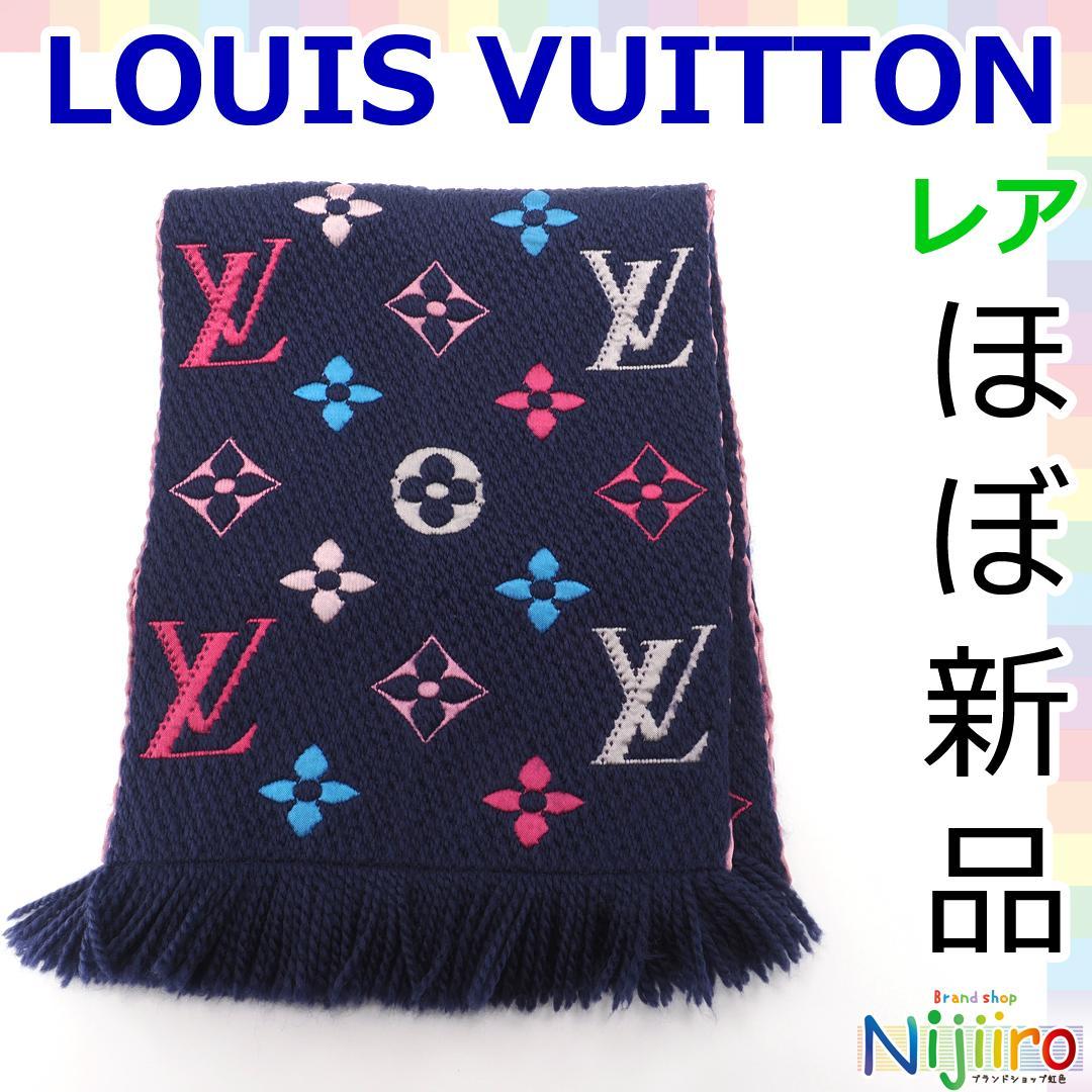 【極美品】ルイヴィトン エシャルプ ロゴマニア マフラー 1338