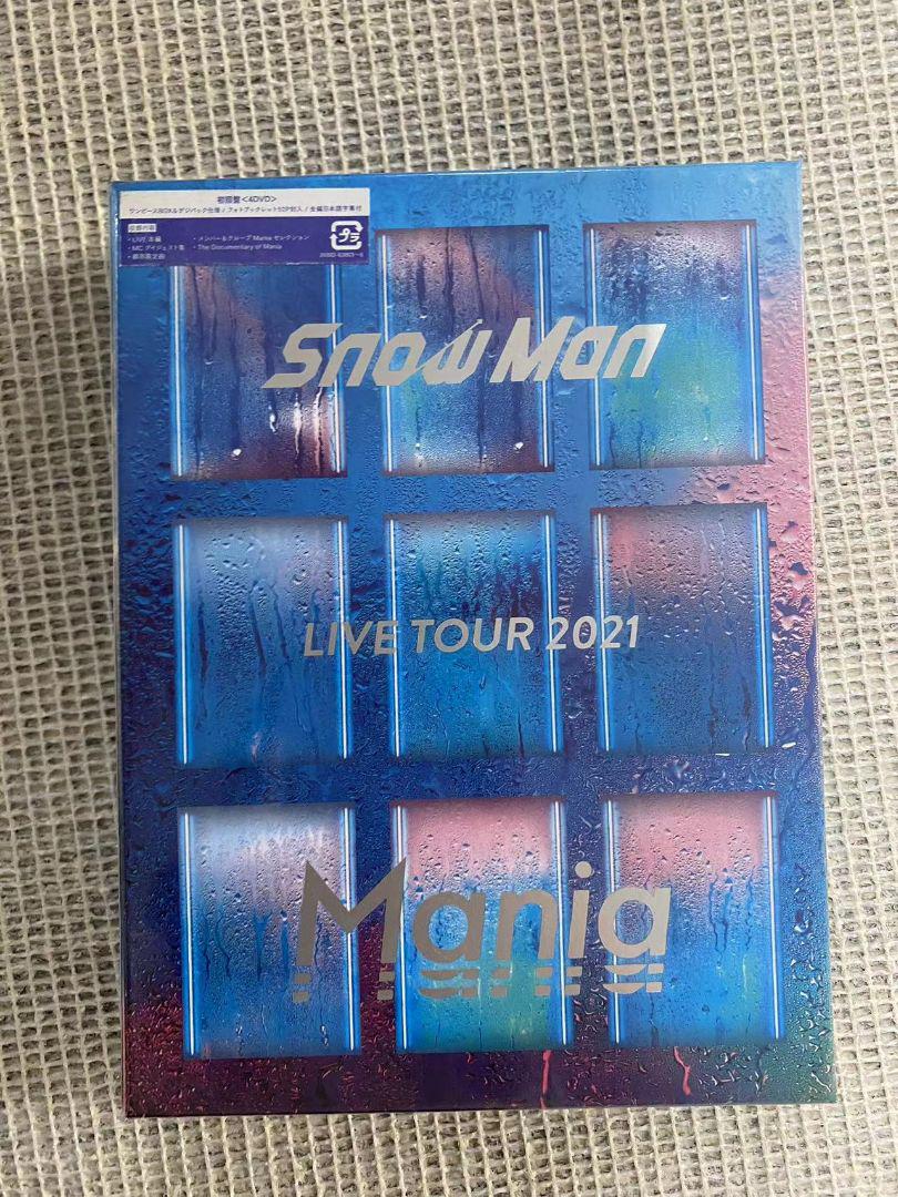 格安新品  Man Snow LIVE 初回盤 Mania 2021 TOUR その他