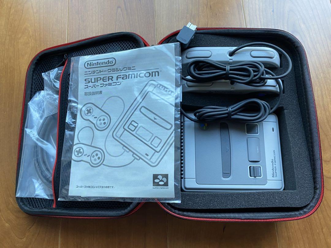 【GW特価❗️美品❗️】スーパーファミコンミニ 収納ケース付き