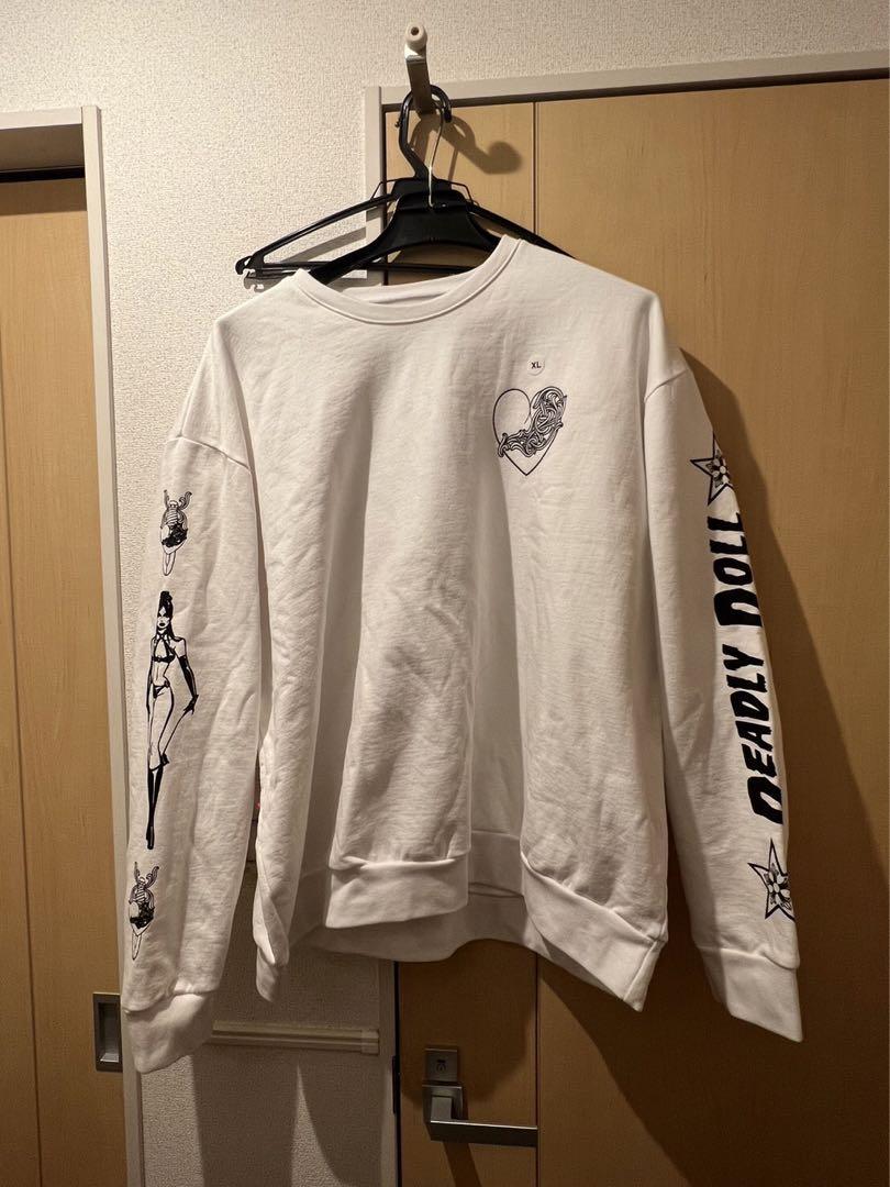 chrom hearts マイアミ限定 Deadly doll crewneck