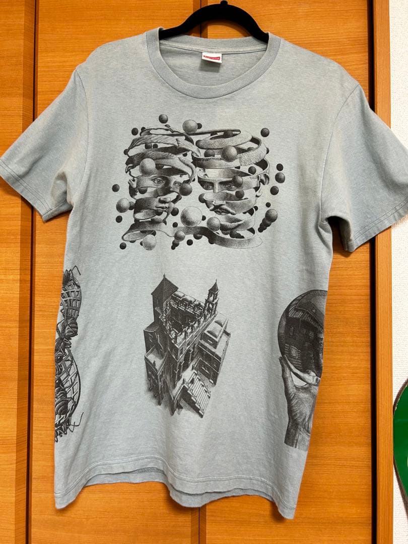 シュプリーム Supreme 17SS MC escher コラージュ Tシャツ