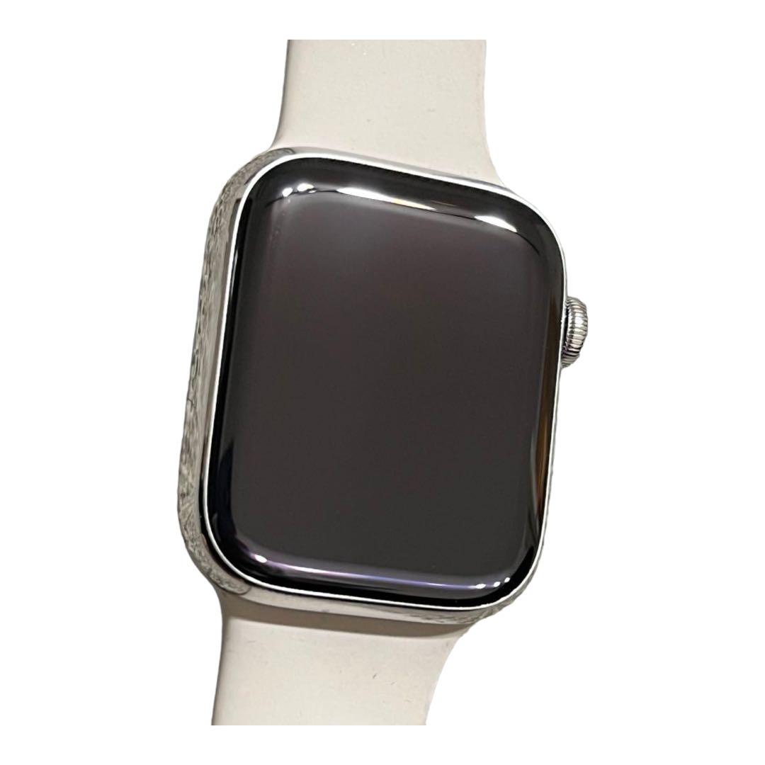 Apple Watch series7 ステンレス　45mm シルバー