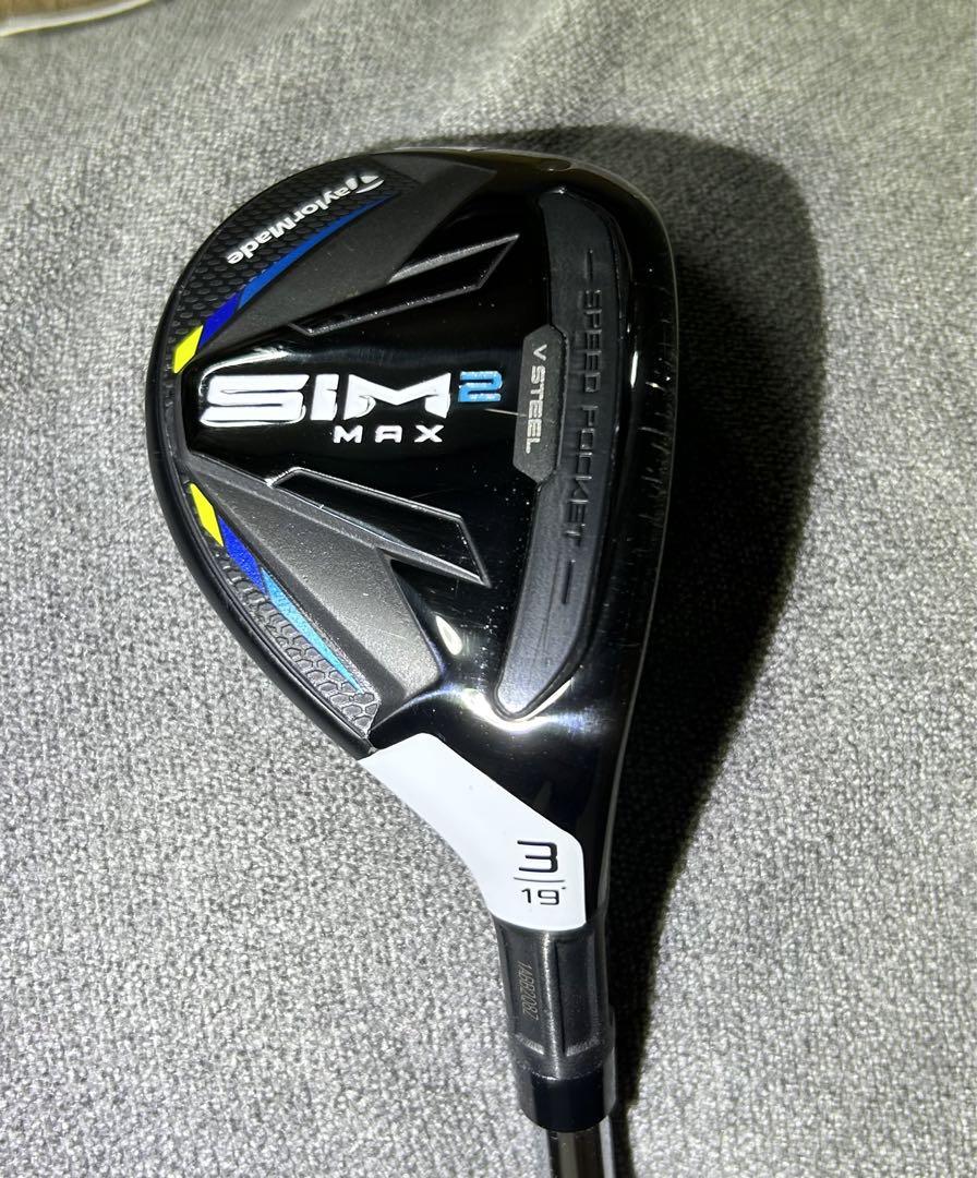 テーラーメイド　sim2max 3番　ユーティリティ　スチールシャフト
