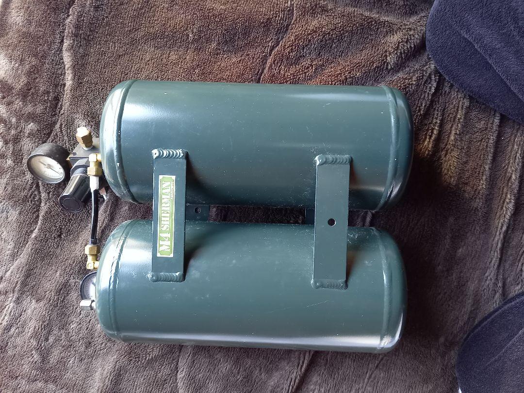 ニッケンm4ジャーマンエアタンクとコンプレッサー等