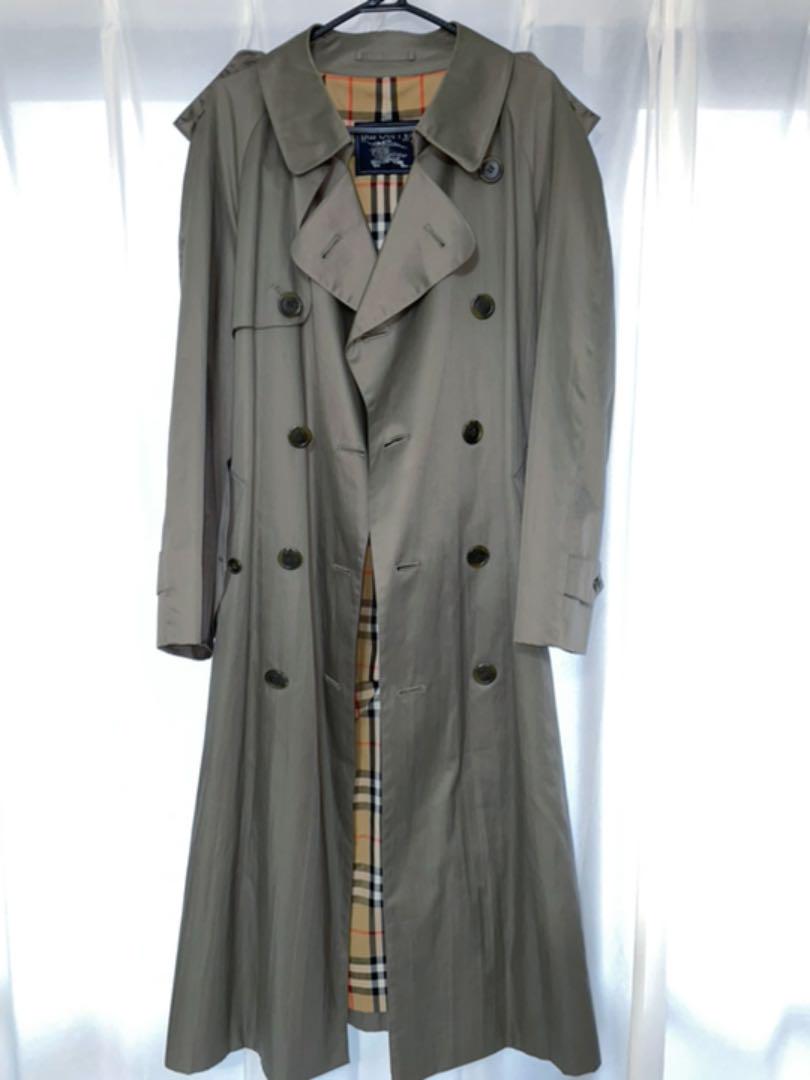 【美品】Burberry バーバリー トレンチコート ノバチェック ベルト有り