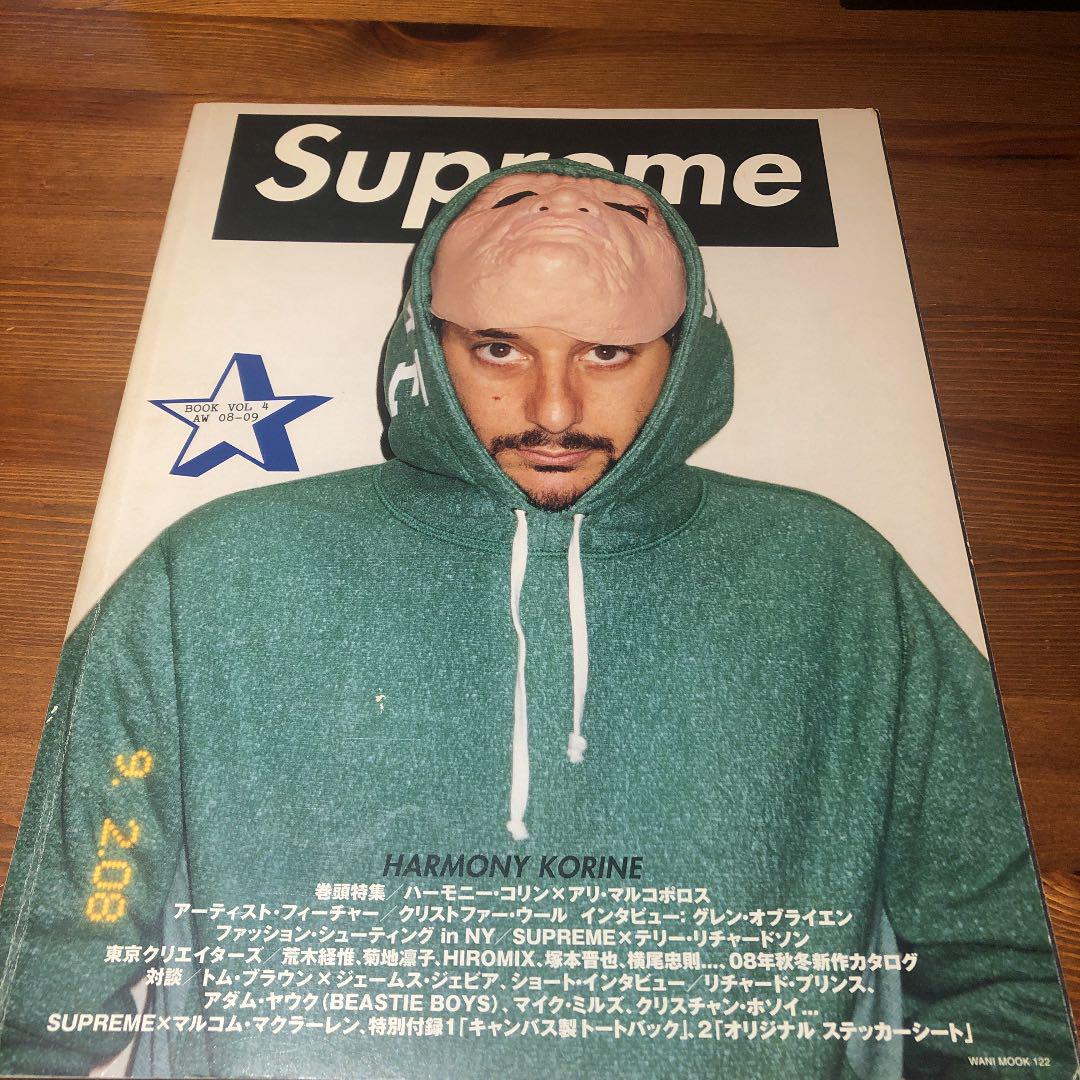 Supreme Book Vol4 ステッカー完備未使用エコバック