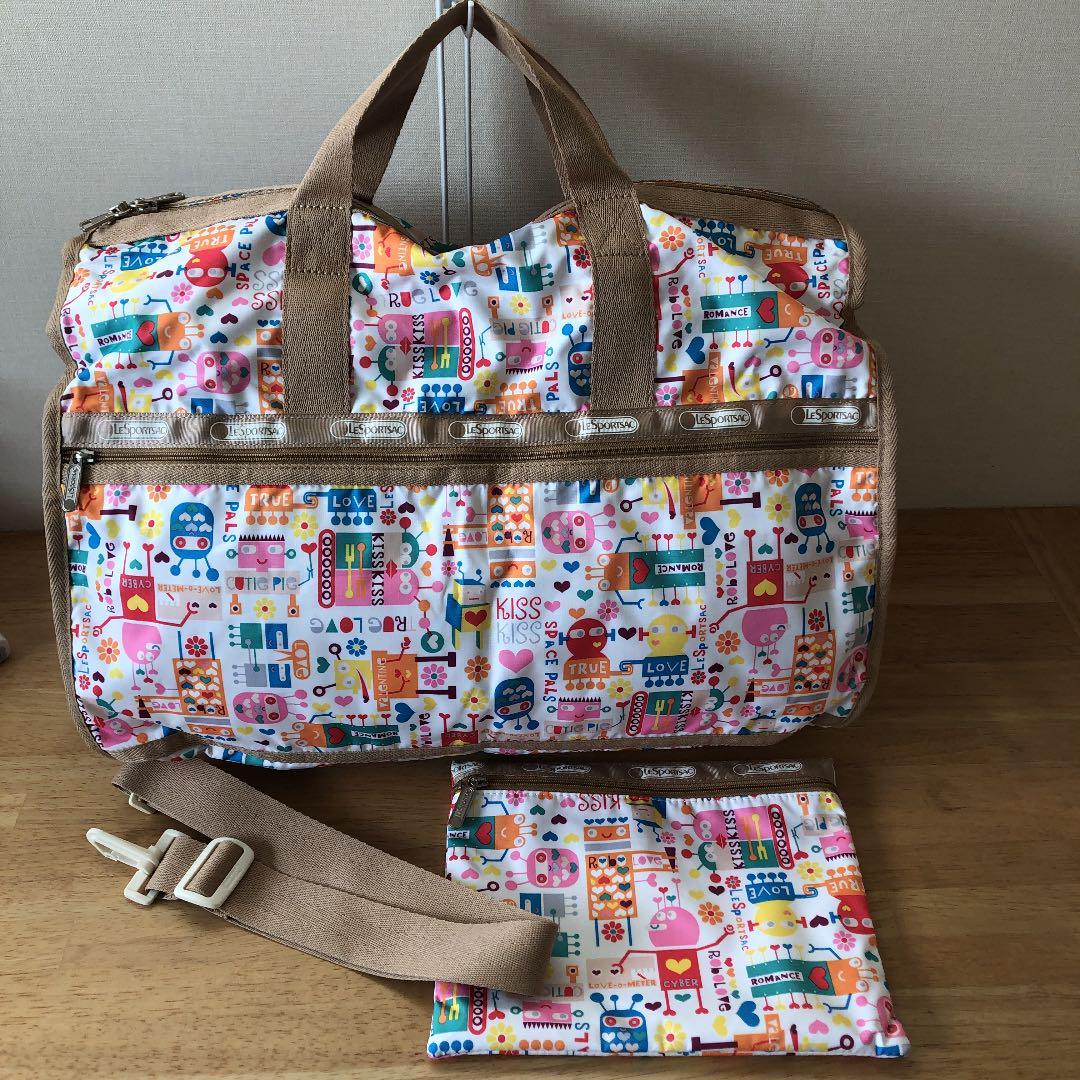 トレフォイル レスポートサックボストン ポーチ付き - 通販 - dhriiti.com
