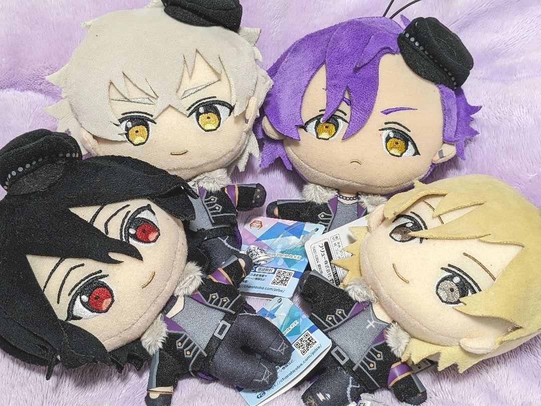 あんさんぶるスターズ ぬいぐるみ UNDEAD 4個セット 朔間零 羽風薫