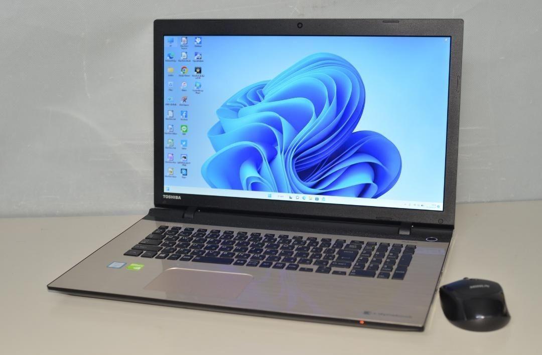 Windows11/i7/8G/SSD/Office2021 東芝AZ67