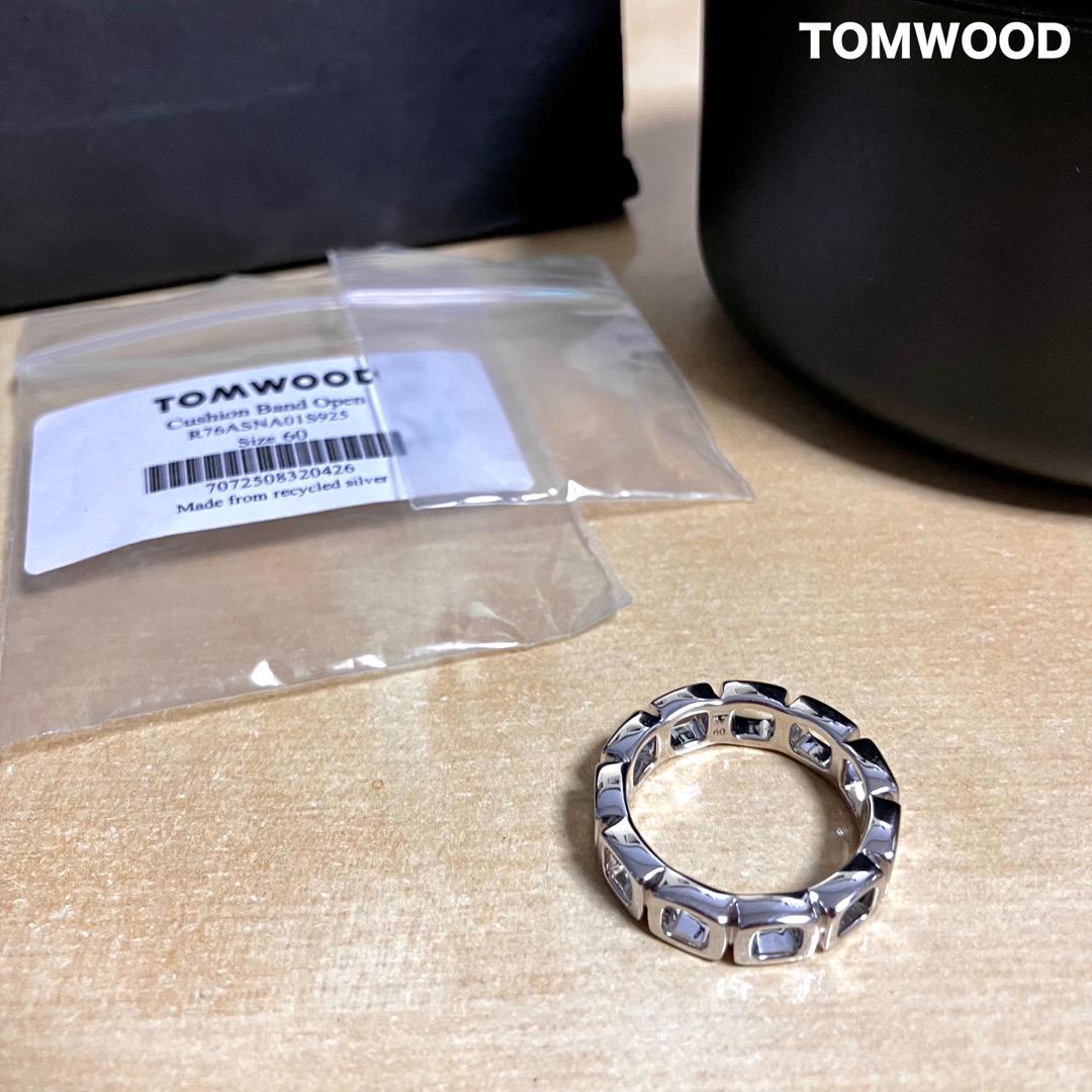 素晴らしい品質 新品 60 TOMWOOD BAND RING シルバー 指輪 4089 リング