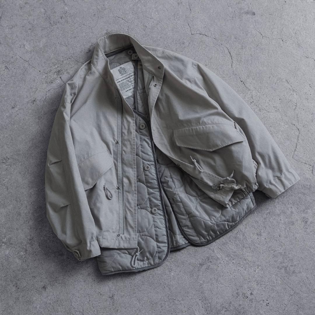 ジャケット・アウター LAYERED 3WAY MILITARY BLOUSON SHORT M-65