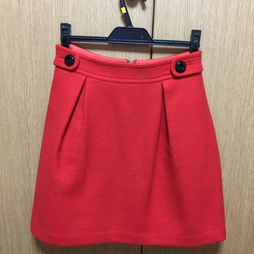 バーバリーブルーレーベル ひざ丈スカート