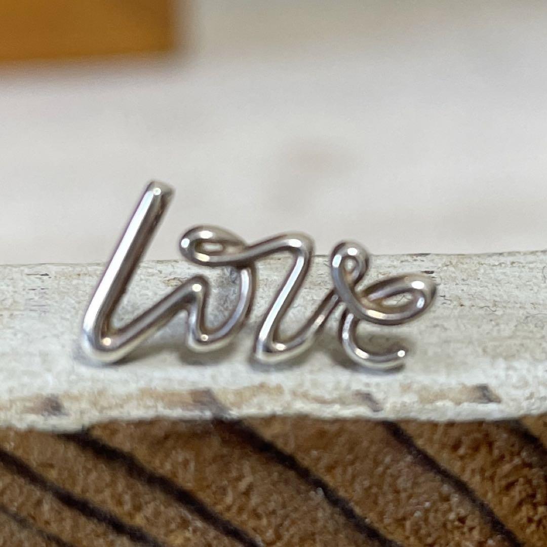 ティファニー　love ピアス　片耳