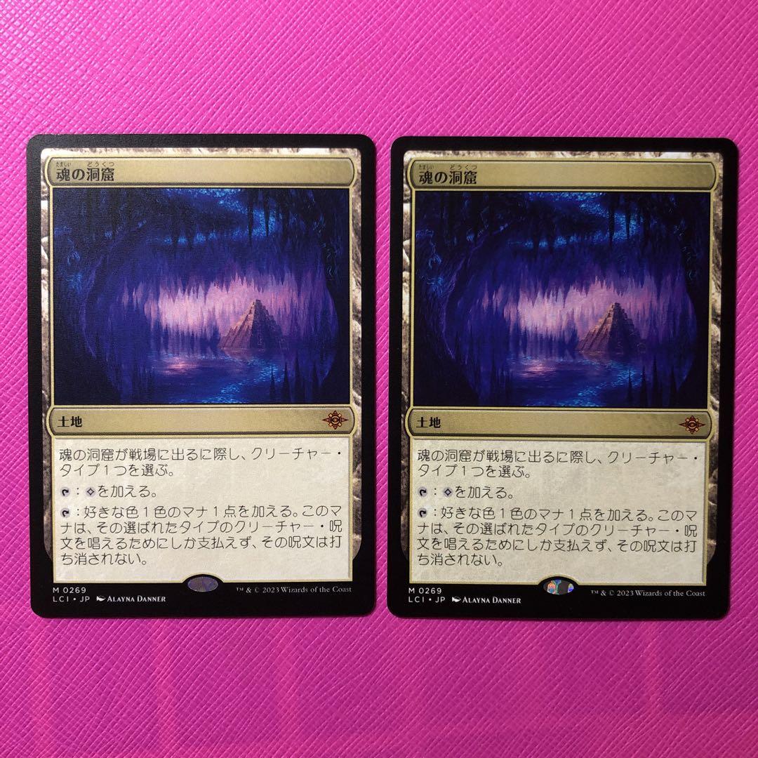 【MTG】魂の洞窟　2枚