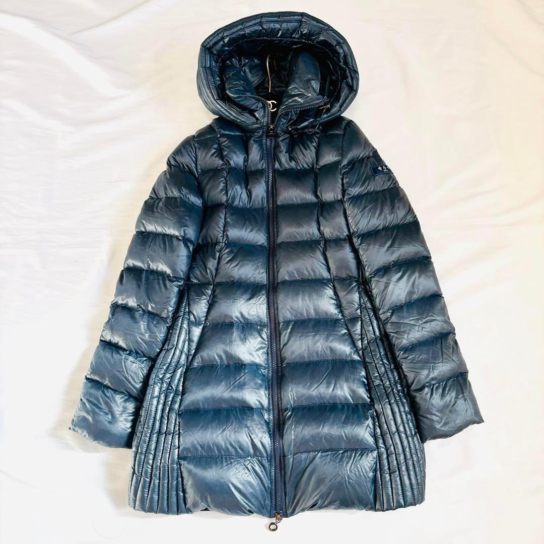 美品 タトラス サリン SARIN ダウンコート ネイビー 02