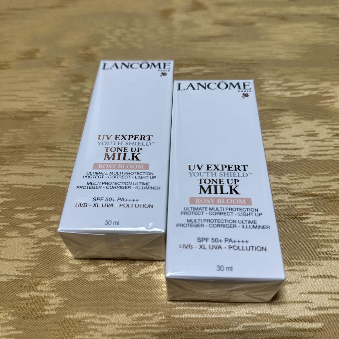 美品  ①ランコム UV エクスペール トーン アップ ローズ 30ml  2個 化粧下地