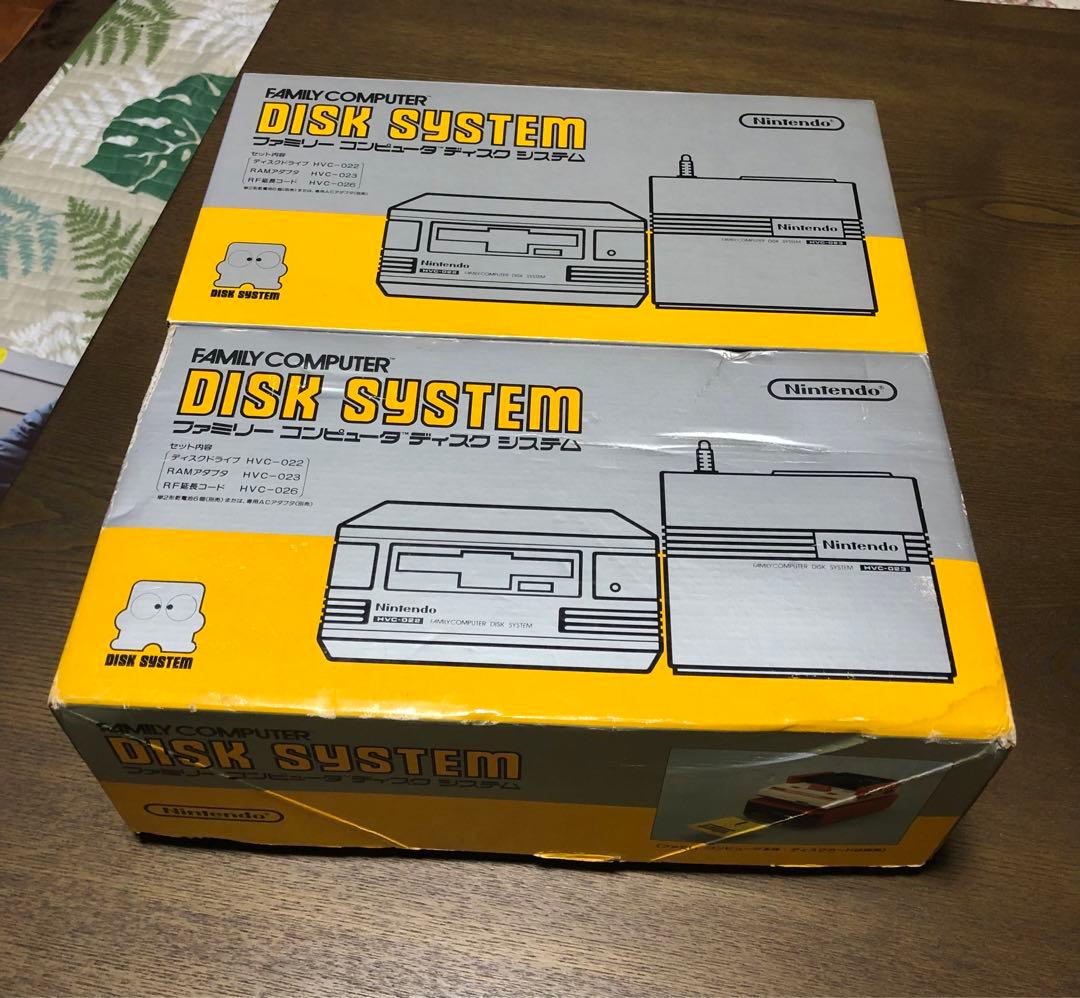 任天堂　ファミコンディスクシステム本体　2台　中古　ジャンク