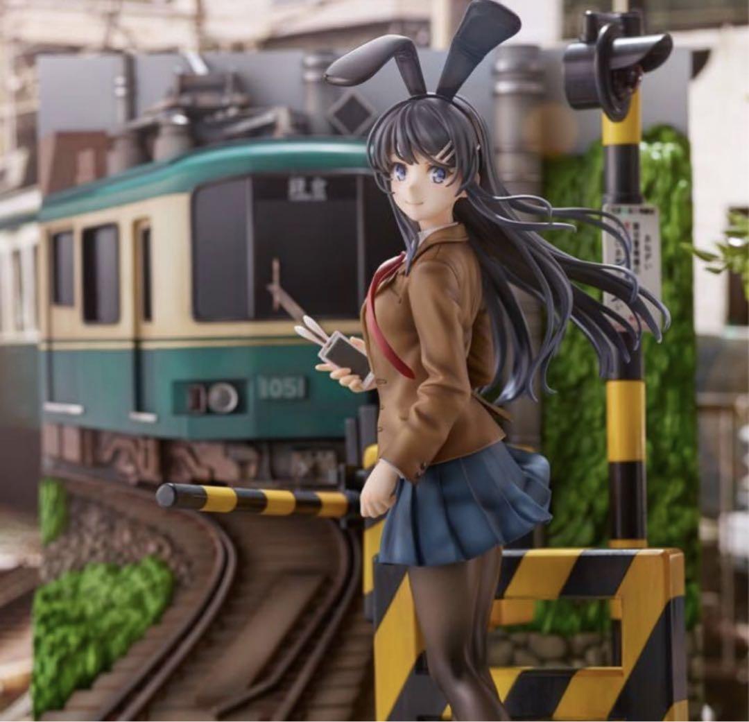桜島麻衣 -江ノ電 Ver.- 1/7 フィギュア　渋谷スクランブル