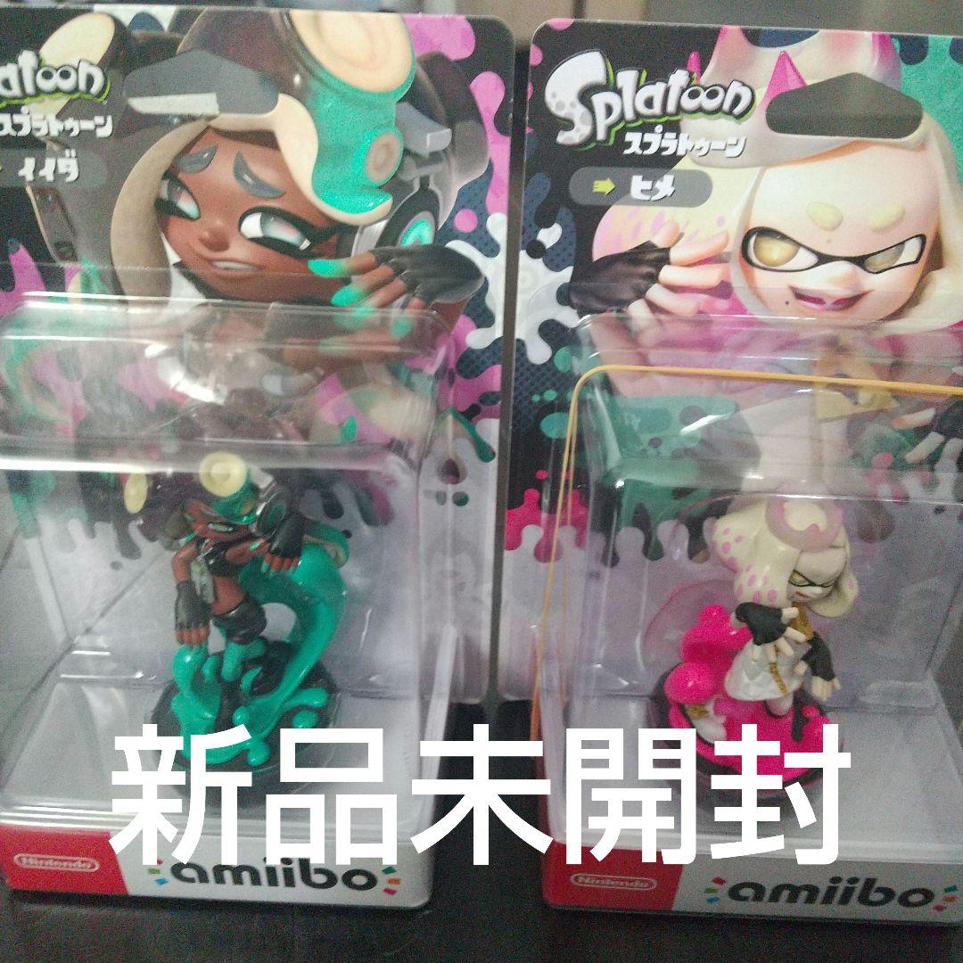 splatoon   スプラトゥーン　amiibo イイダ　ヒメセット