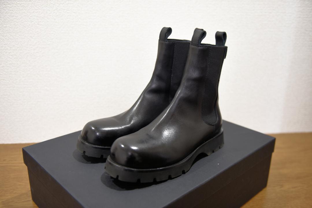 【^ ^ 様専用】JIL SANDER 2022SS レザーチェルシーブーツ