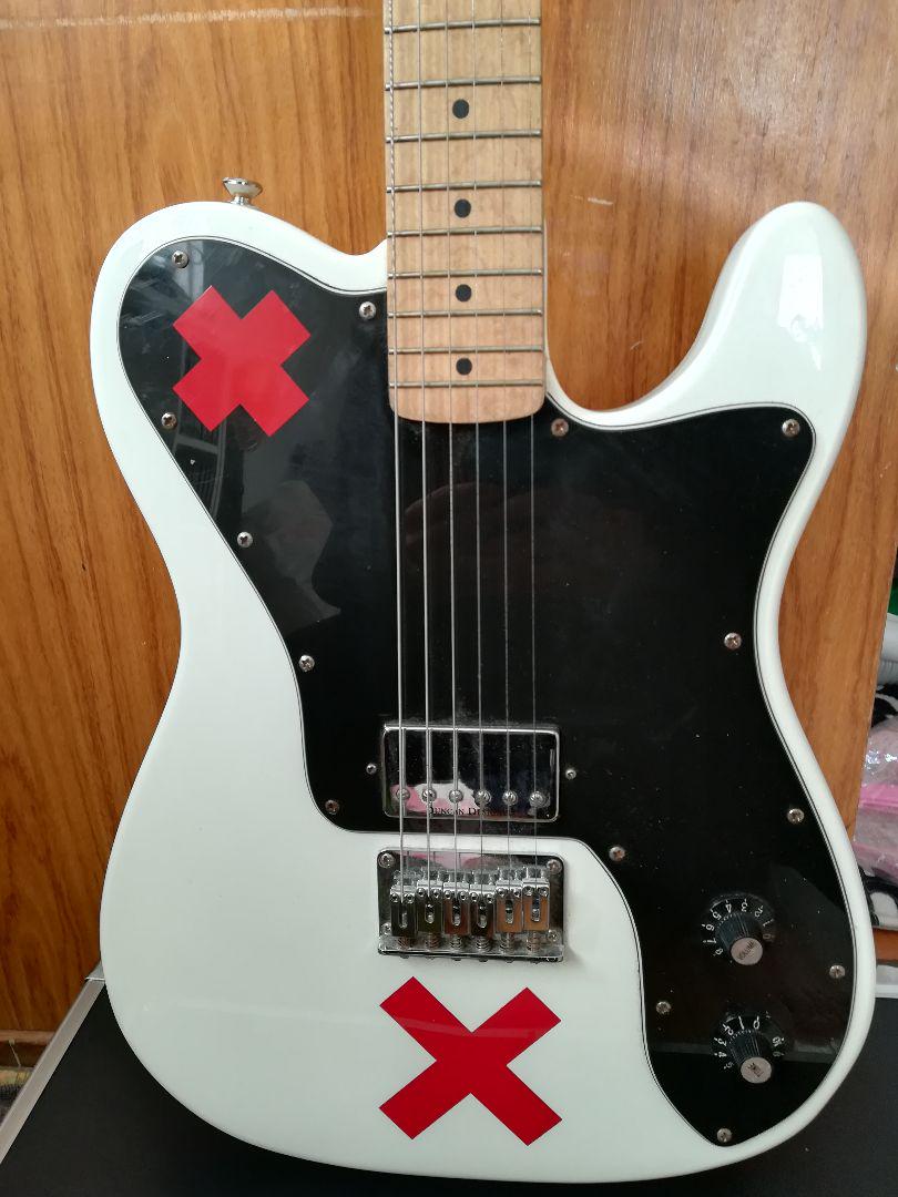 値下げ中!fender スクワイヤ　テレキャスター　デリックモデル(SUM41)