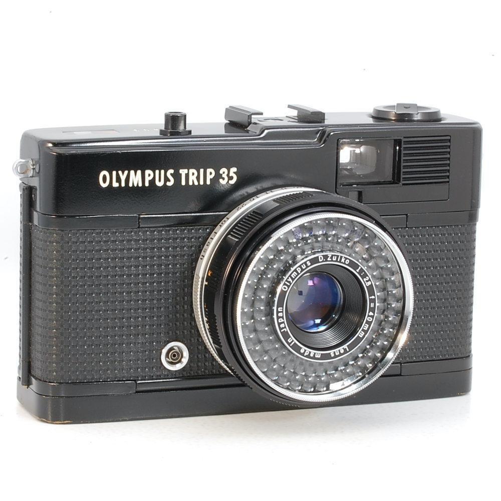 完動極美品 Olympus TRIP 35 希少 純正ブラック コンパクト