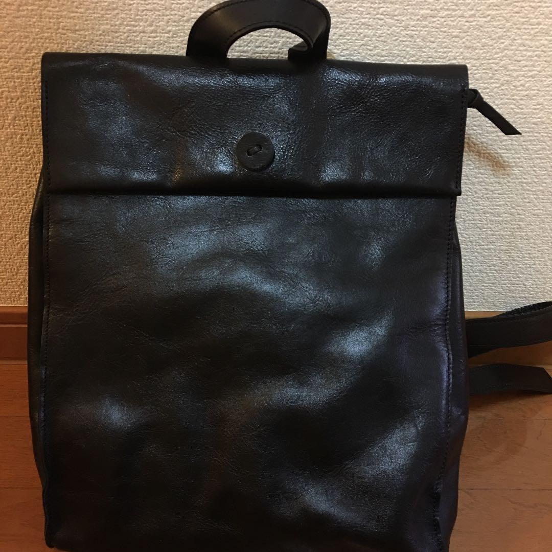 Stitchの本革リュック