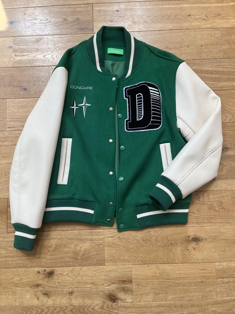 doncare スタジャン 緑