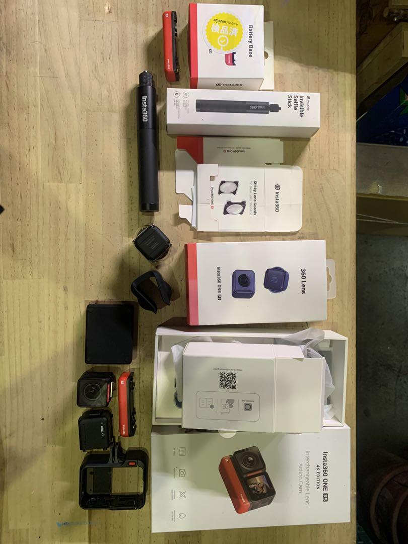 時限値下げ　Insta360 ONE RS 付属品いろいろ付き　ほぼ未使用