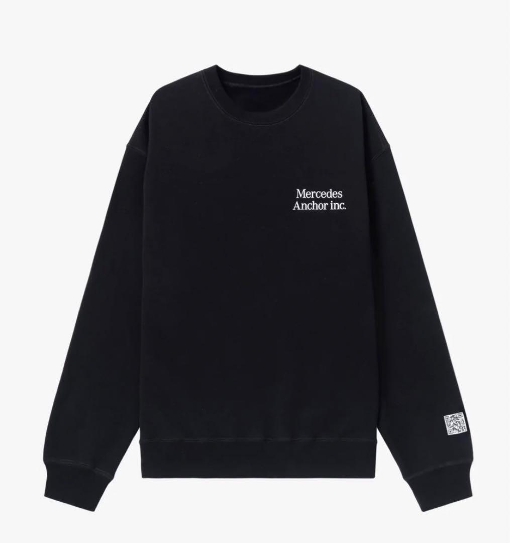 Mercedes Anchor Inc Crew Sweat Black L