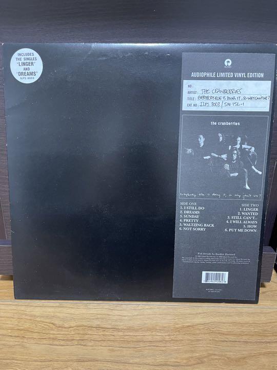 【DREAMS収録】THE CRANBERRIES 1stアルバムLPレコード