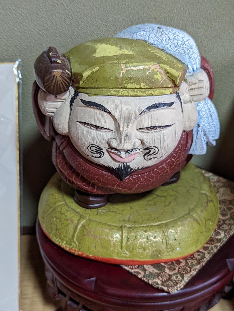 工芸品、平櫛田中、木彫、色紙付