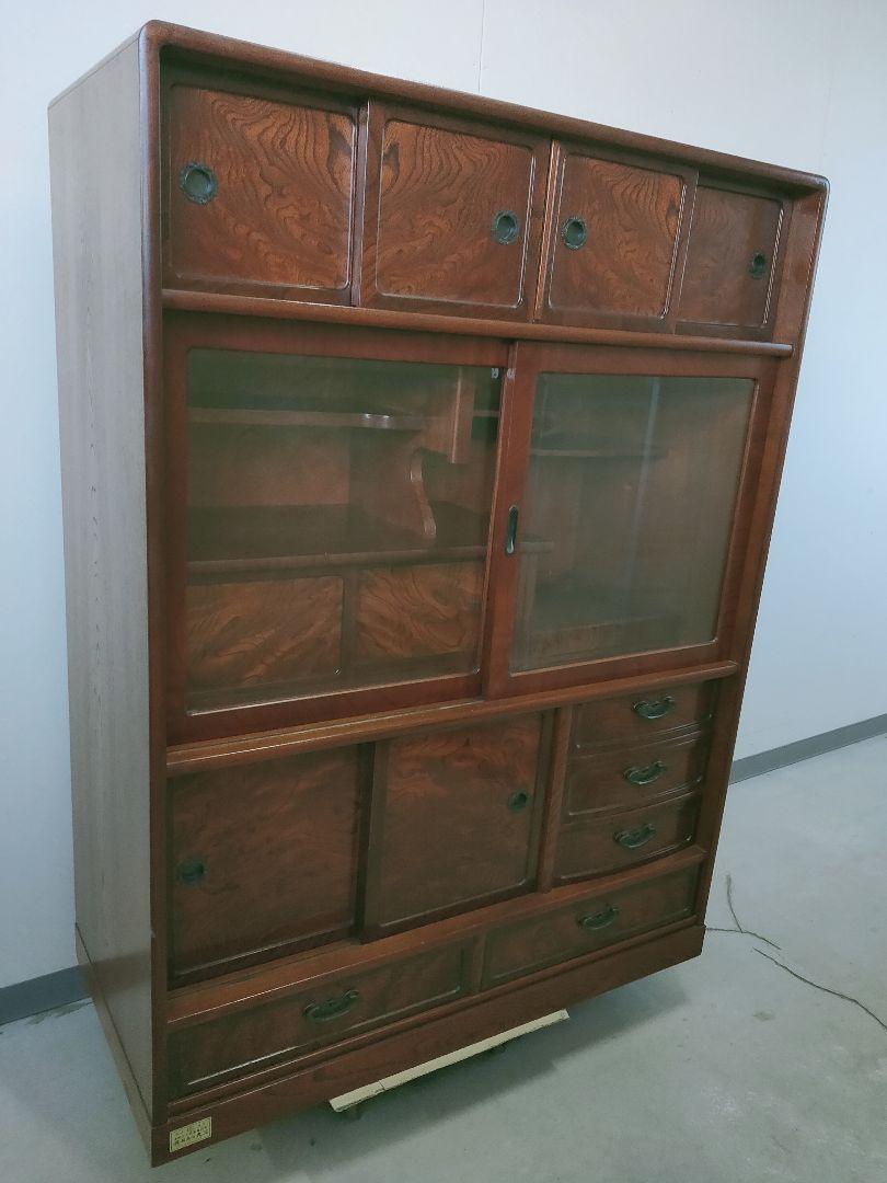 100％本物保証！ ♪和簞笥 時代家具 民芸品 茶箪笥 箪笥 タンス 送料無料 ♪ 棚/ラック