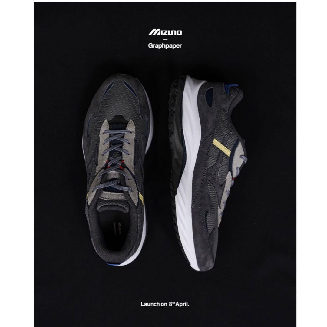 定価3万 23SS MIZUNO × Graphpaper スニーカー
