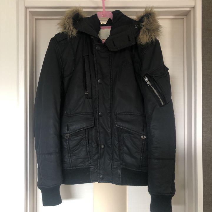 ディーゼル❣️ジャンパー❣️ジャケット❣️フード付き❣️ファー取り外し可能❣️ジャケット