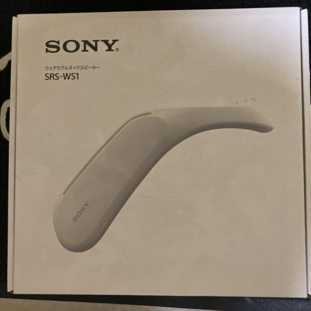 SONY ウェアラブネックスピーカー SRS-WS1