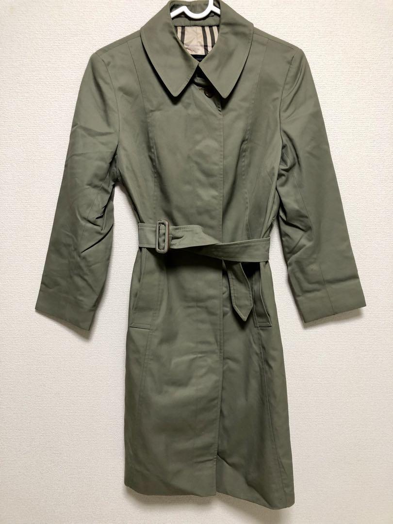 BURBERRY  トレンチコート　ノバチェック柄　レディース