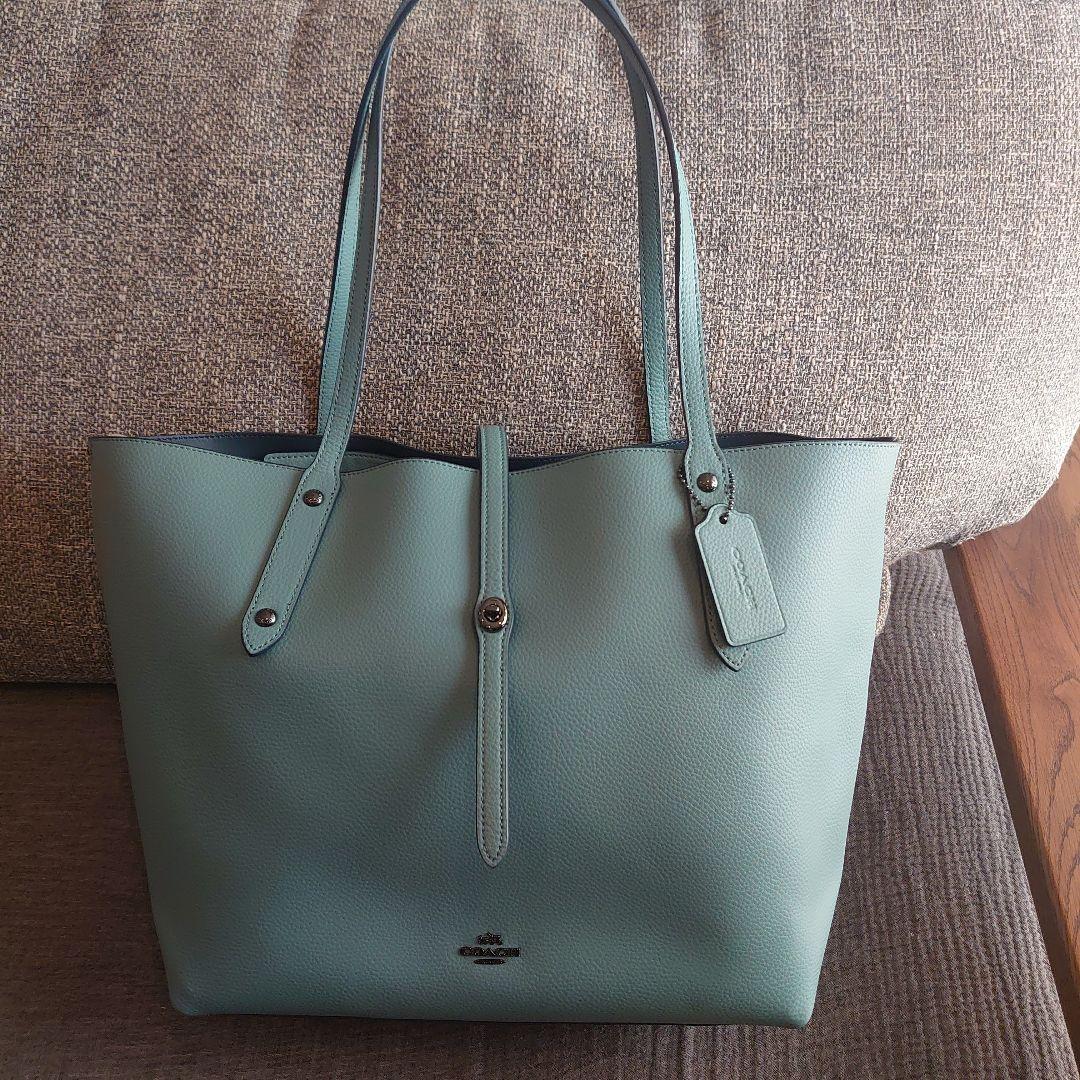 極美品 COACH コーチ マーケット トート バック