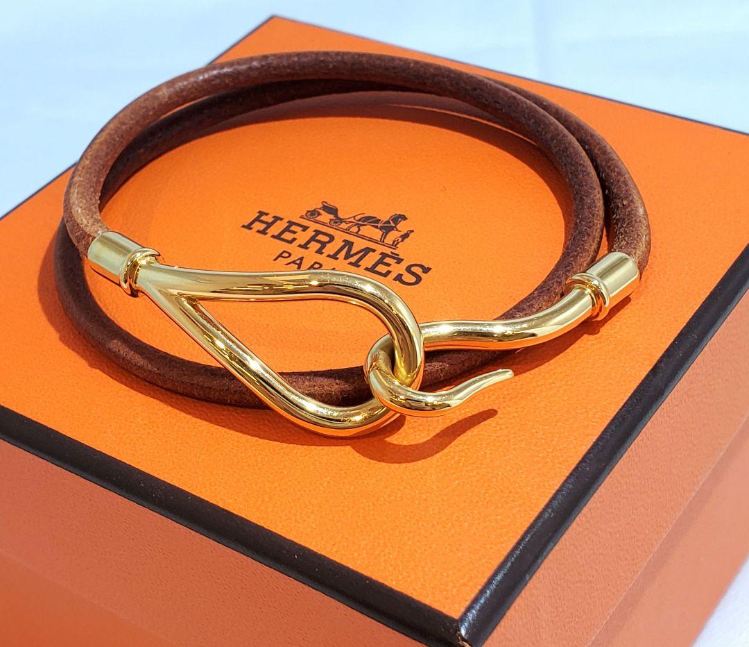 HERMES エルメス アタメ チョーカー ２重ブレスレット ジャンボブレス