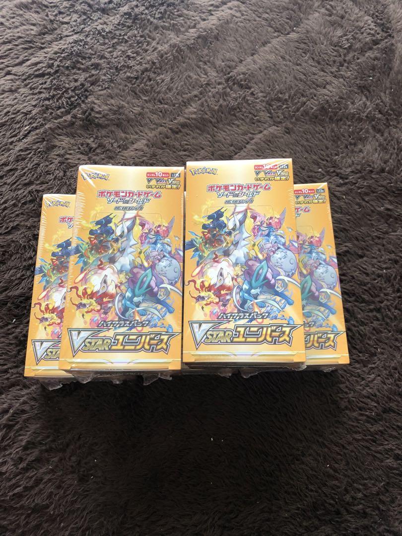 ポケモンカード　Vstarユニバース　5box シュリンク付き
