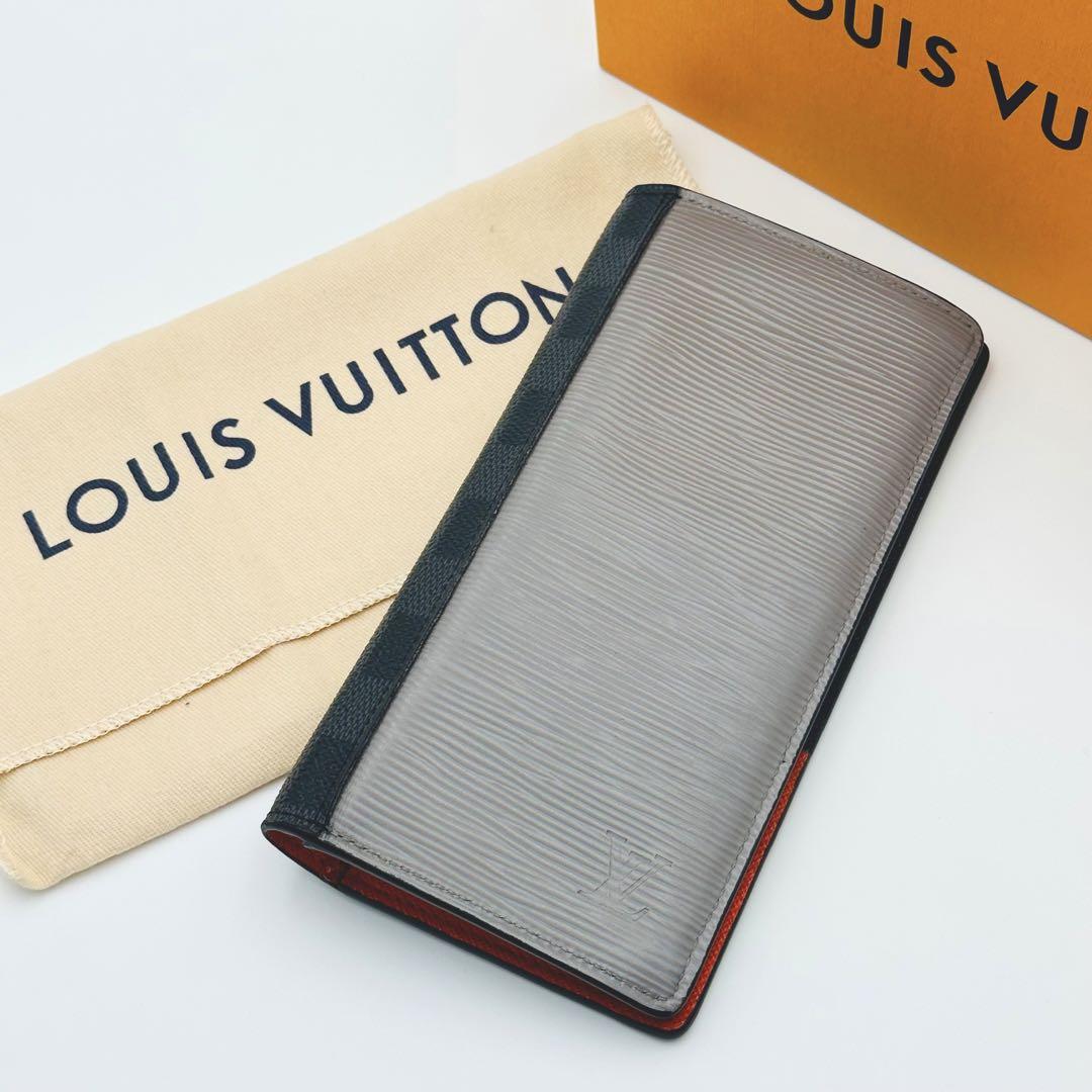 美品✨ LOUIS VUITTON 財布 エピ ダミエ ポルトフォイユ ブラザ