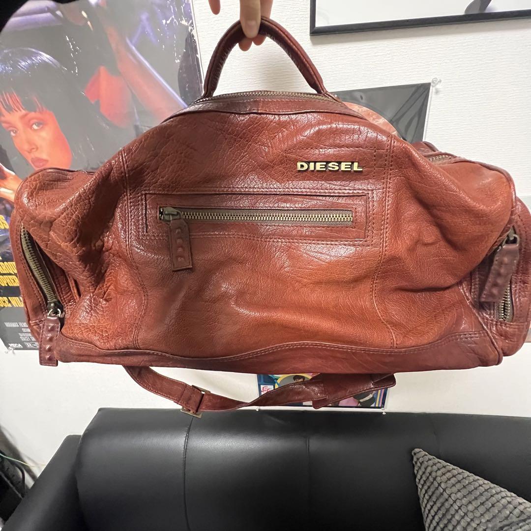 【レア】Diesel ディーゼル　ボストンバッグ　ヴィンテージ