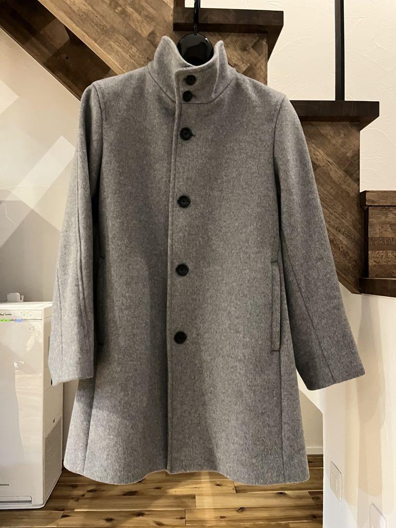 メンズ　ロングコート　united arrows グレー